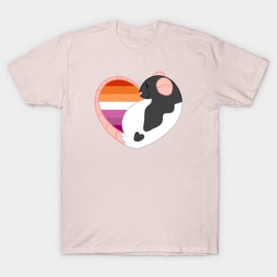 Lesbian Pride Rat T-Shirt